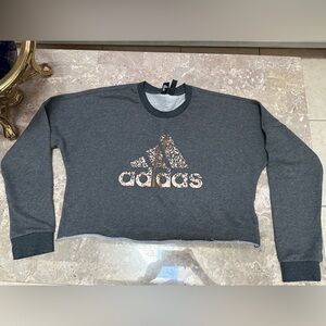 Adidas cropped sweatshirt